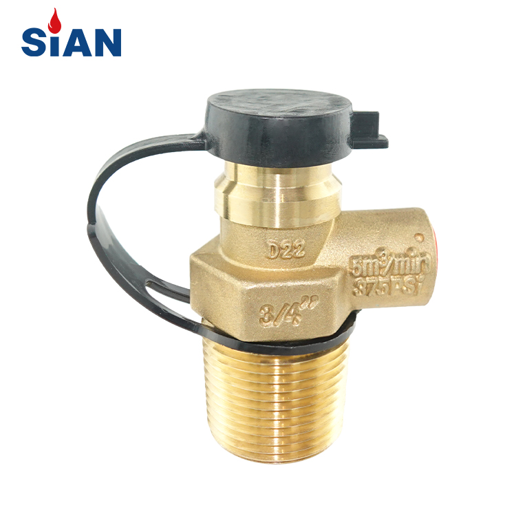 Compact Auto Shut Off Gas Cylinder LPG Valve - Beli Compact LPG Valve ...